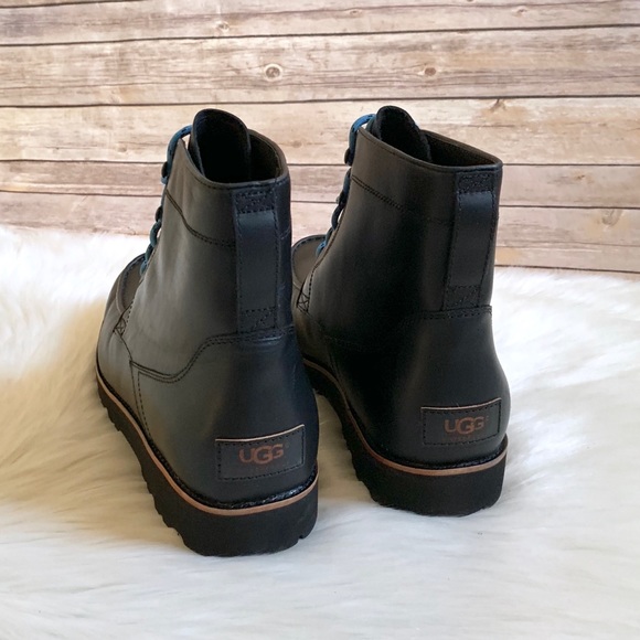 UGG Black Agnar Waterproof Boots - Picture 6 of 8